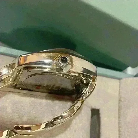 NIB Ecclissi 925 Sterling Silver 32696 Quartz Watch 35mm White Dial - Picture 10 of 12